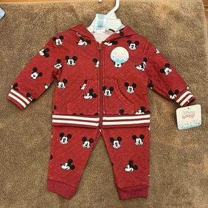 Disney baby sweat suit